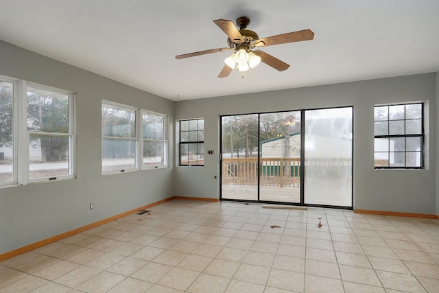 131 Forest Ln, Kimberling City, MO 65686 - view of unfurnished sunroom