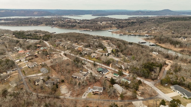 131 Forest Ln, Kimberling City, MO 65686 - aerial overview of property's location featuring a nearby body of water
