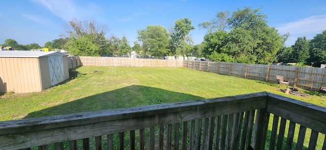 1972 N Colgate Ave, Springfield, MO 65802 - fenced backyard with a storage shed