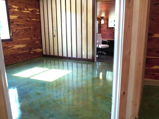 200 NE 90th Ln, Lamar, MO 64759 - unfurnished room featuring wood walls and plenty of natural light