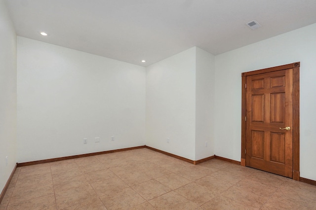 4520 English Ivy Ave, Springfield, MO 65804 - spare room featuring baseboards and recessed lighting