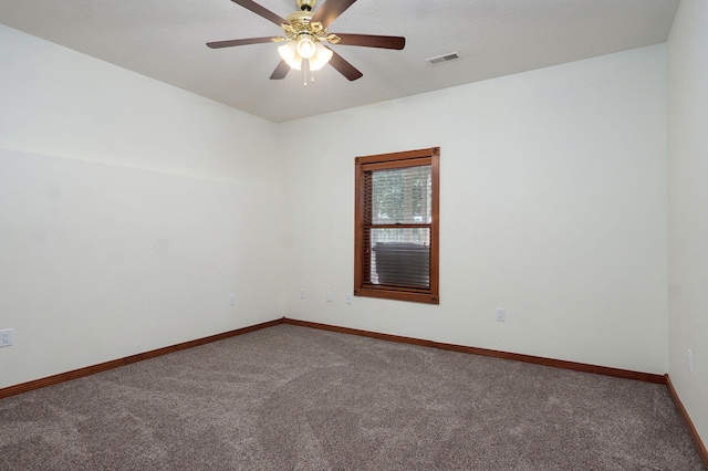 4520 English Ivy Ave, Springfield, MO 65804 - spare room with carpet flooring and ceiling fan