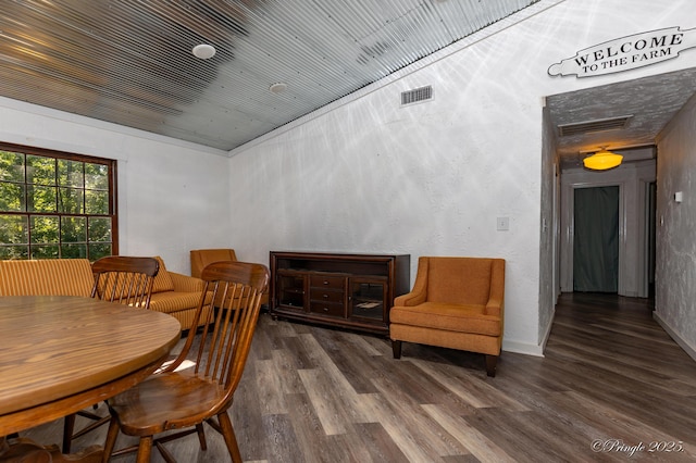 3331 US Highway 160, West Plains, MO 65775 - dining area featuring wood finished floors and wood ceiling