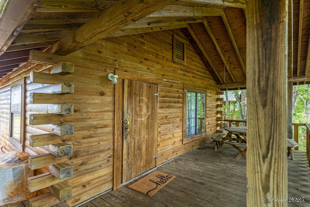 378 63rd Hwy S, Mammoth Spring, AR 72554 - view of wooden deck