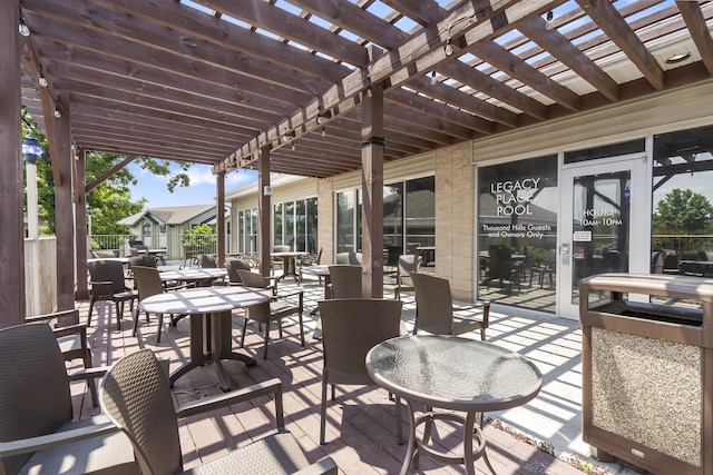 200 Glory Rd Unit 3, Branson, MO 65616 - view of patio / terrace featuring a pergola
