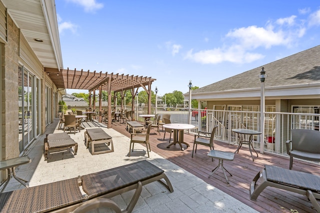 200 Glory Rd Unit 3, Branson, MO 65616 - view of patio with a pergola