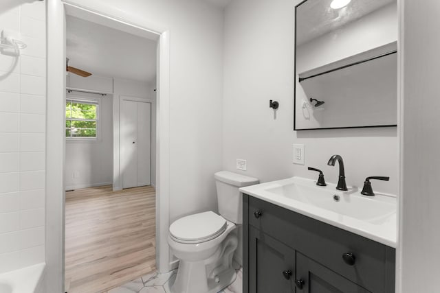 2443 S Kickapoo Ave, Springfield, MO 65804 - bathroom with vanity and marble finish flooring