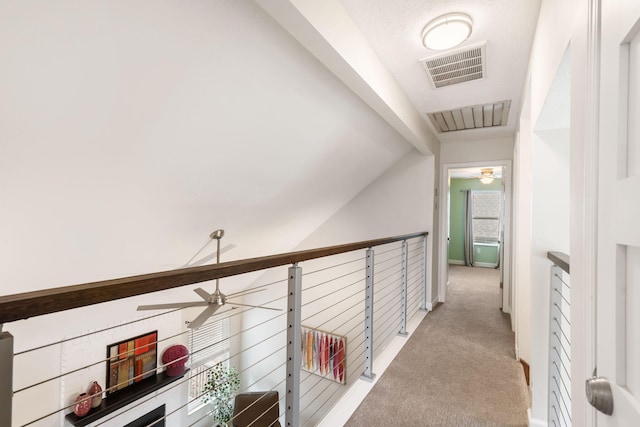 3115 E Lark St, Springfield, MO 65804 - corridor featuring carpet and an upstairs landing