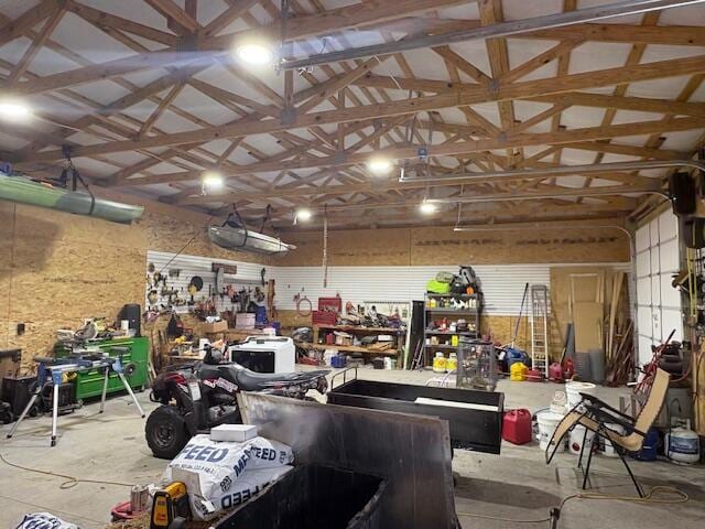 21572 Lawrence Unit 1240, Aurora, MO 65605 - garage with a workshop area