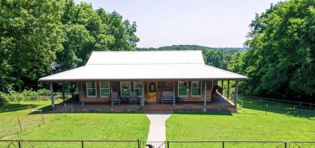 4949 S 196th Rd, Halfway, MO 65663 - farmhouse inspired home featuring covered porch