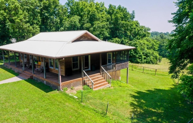 4949 S 196th Rd, Halfway, MO 65663 - view of farmhouse-style home