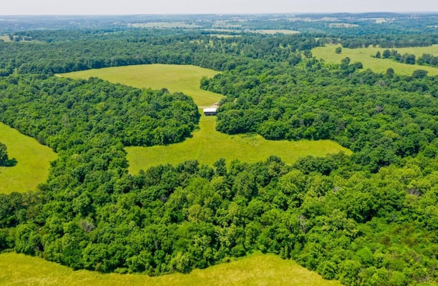 4949 S 196th Rd, Halfway, MO 65663 - bird's eye view of a heavily wooded area