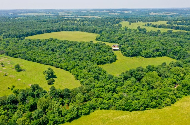 4949 S 196th Rd, Halfway, MO 65663 - drone / aerial view of a heavily wooded area
