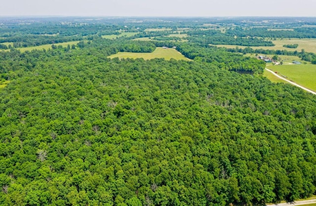 4949 S 196th Rd, Halfway, MO 65663 - drone / aerial view of a heavily wooded area