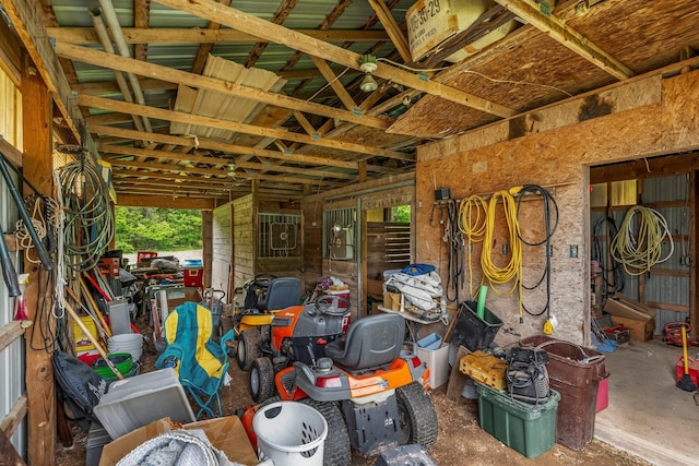 4949 S 196th Rd, Halfway, MO 65663 - misc room featuring a garage