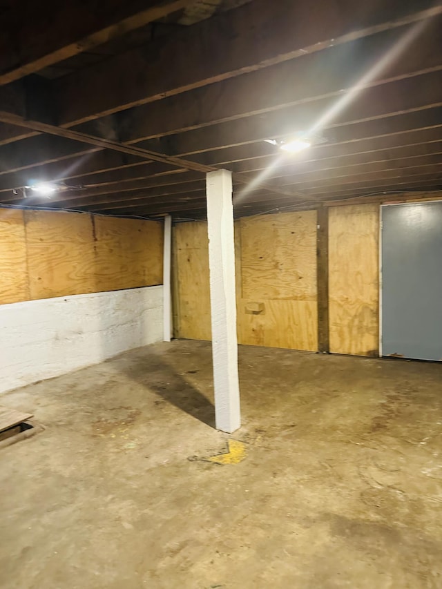 652 W Hovey St, Springfield, MO 65802 - view of unfinished basement