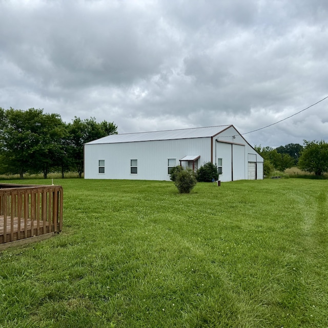 5435 State Highway 14, Sparta, MO 65753 - view of pole building with a yard