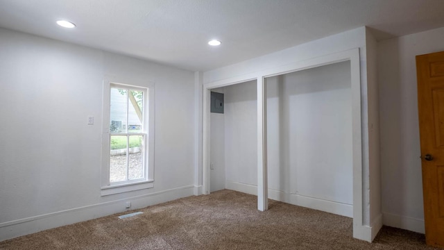 220 S 3rd St, Thayer, MO 65791 - unfurnished bedroom with carpet and recessed lighting