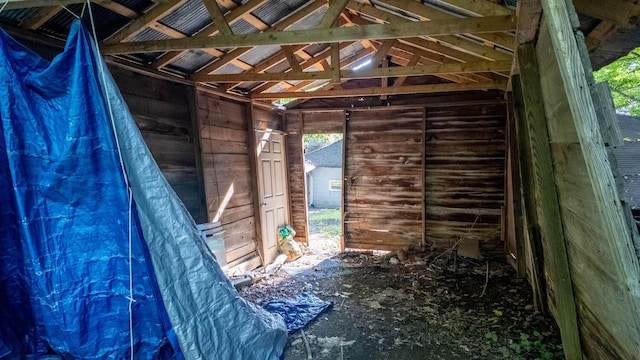 220 S 3rd St, Thayer, MO 65791 - miscellaneous room featuring wooden walls