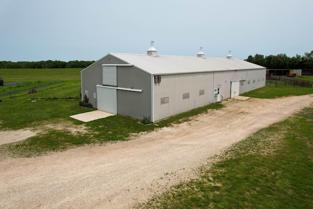 3889 E State Highway Kk, Fair Grove, MO 65648 - view of pole building with a view of rural / pastoral area
