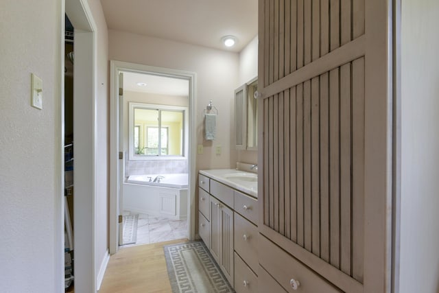 164 Sweet Home Trl, Theodosia, MO 65761 - bathroom with vanity and a bath