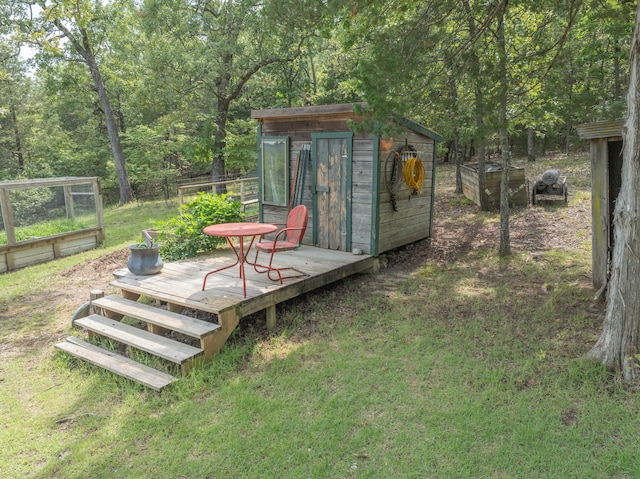 164 Sweet Home Trl, Theodosia, MO 65761 - view of shed