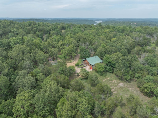 164 Sweet Home Trl, Theodosia, MO 65761 - aerial view of property and surrounding area featuring a heavily wooded area