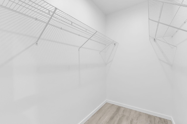 804 Iris Ave, Crane, MO 65633 - walk in closet featuring light wood finished floors