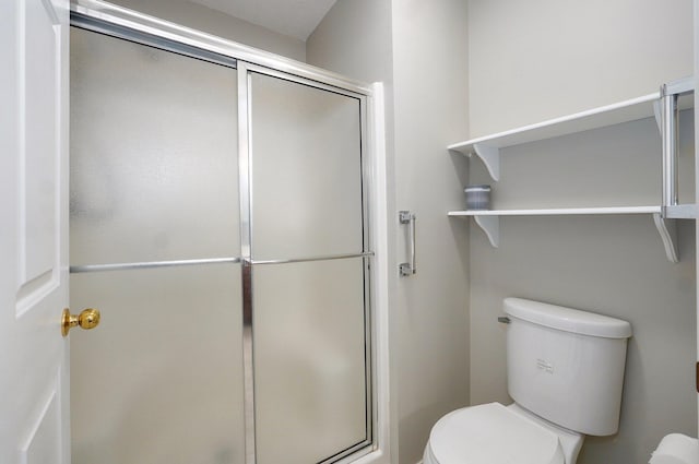 2606 S Overbrook Ave, Springfield, MO 65807 - bathroom with a stall shower and toilet