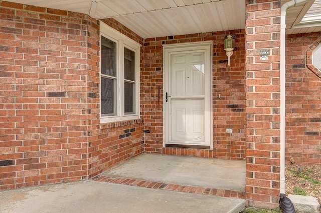 2606 S Overbrook Ave, Springfield, MO 65807 - view of exterior entry with brick siding