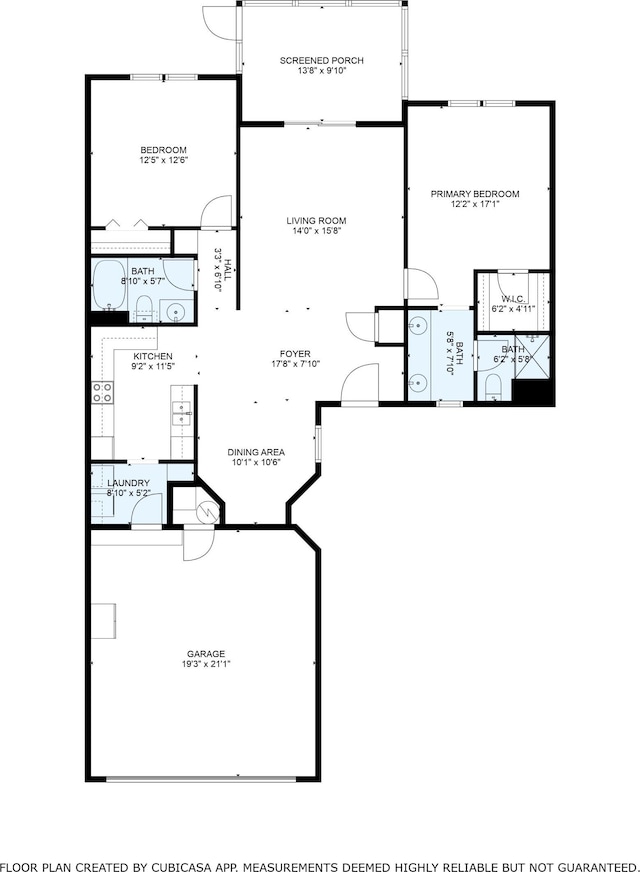 2606 S Overbrook Ave, Springfield, MO 65807 - view of property floor plan