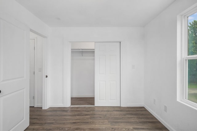 503 Valley View St, Carl Junction, MO 64834 - unfurnished bedroom featuring wood finished floors and a closet