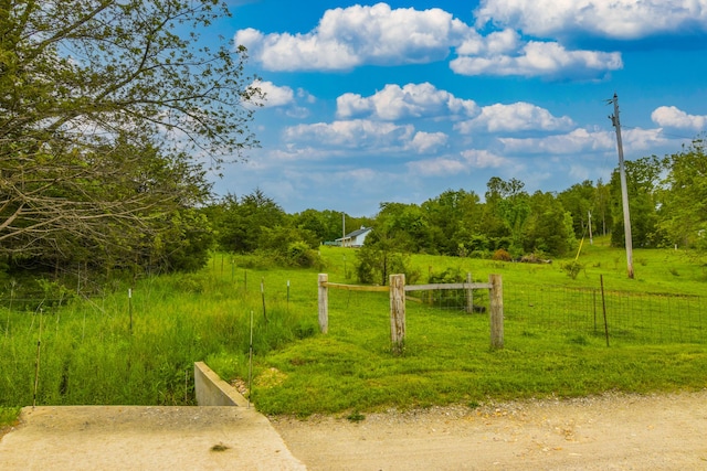 4216 Skyline Rd, Seymour, MO 65746 - view of yard featuring a view of countryside