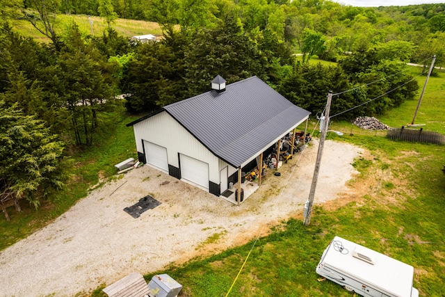 4216 Skyline Rd, Seymour, MO 65746 - view of subject property with a heavily wooded area