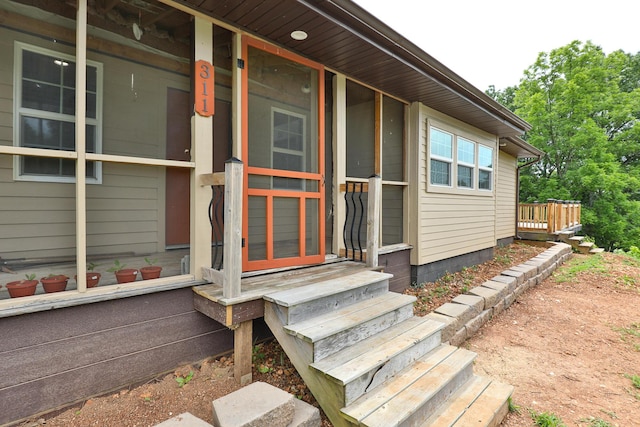 311 College St, Crane, MO 65633 - entrance to property