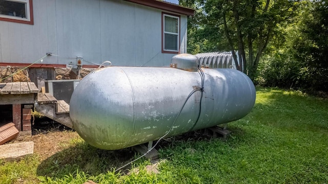 167 Timber Valley Rd, Mammoth Spring, AR 72554 - exterior view of propane tank