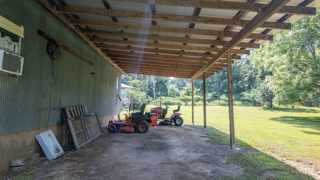 185 Timber Valley Rd, Mammoth Spring, AR 72554 - view of vehicle parking with an attached carport