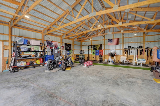 4360 State Highway Ww, Verona, MO 65769 - garage featuring metal wall