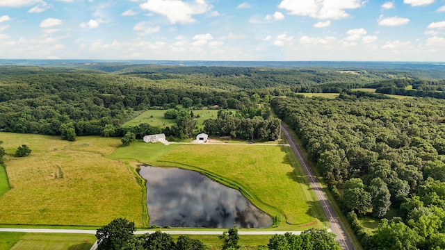 4360 State Highway Ww, Verona, MO 65769 - aerial view of a nearby body of water and a forest