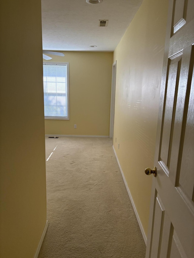 4849 W Rose Hill Rd, Billings, MO 65610 - hallway with carpet floors and baseboards