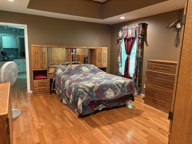 4849 W Rose Hill Rd, Billings, MO 65610 - bedroom featuring light wood finished floors and recessed lighting