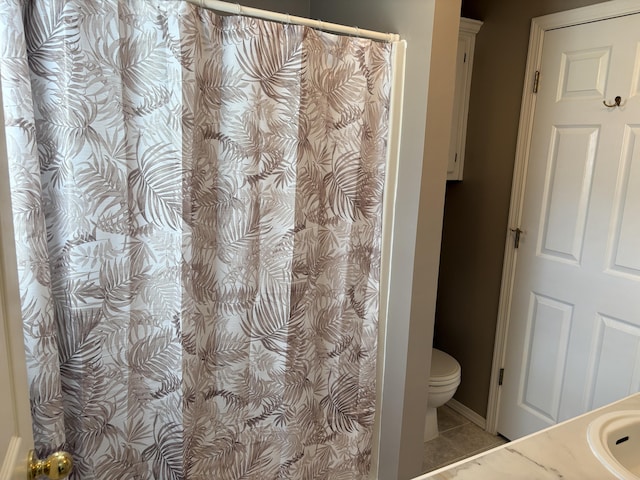 4849 W Rose Hill Rd, Billings, MO 65610 - full bath featuring tile patterned flooring and a shower with curtain