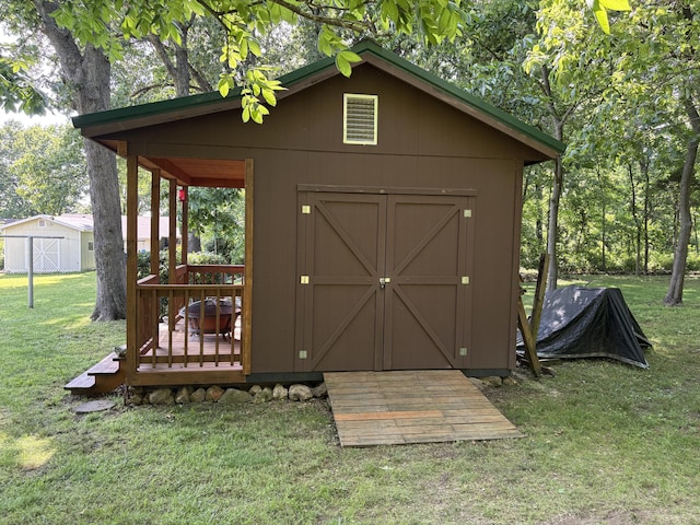 4849 W Rose Hill Rd, Billings, MO 65610 - view of shed