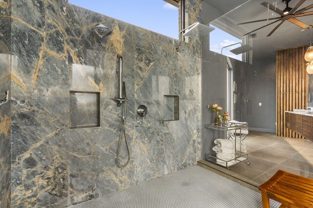 355 Catalina Dr, Branson, MO 65616 - view of patio featuring ceiling fan