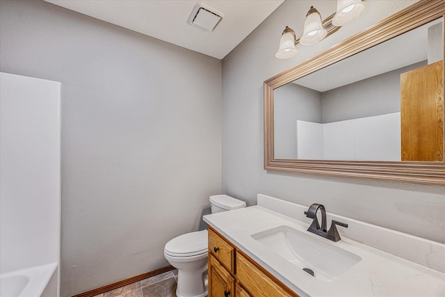 951 S Alex Ave, Springfield, MO 65802 - bathroom featuring vanity, a tub to relax in, and a shower