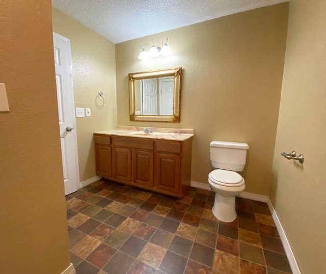 106 Cooley Dr, Carl Junction, MO 64834 - half bath featuring vanity and a textured ceiling