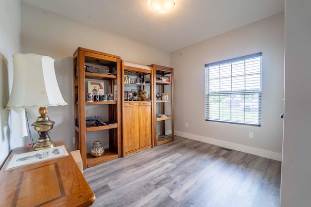 226 W Mount Vernon Rd, Billings, MO 65610 - office with light wood-style flooring and baseboards