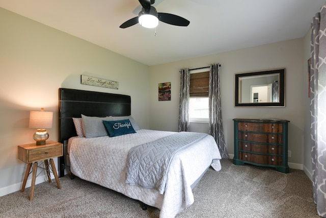 2823 E Catalpa St, Springfield, MO 65804 - bedroom featuring carpet and a ceiling fan
