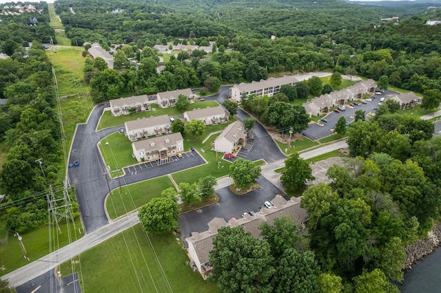 540 Abby Ln Unit 6, Branson, MO 65616 - aerial view of property's location with a heavily wooded area