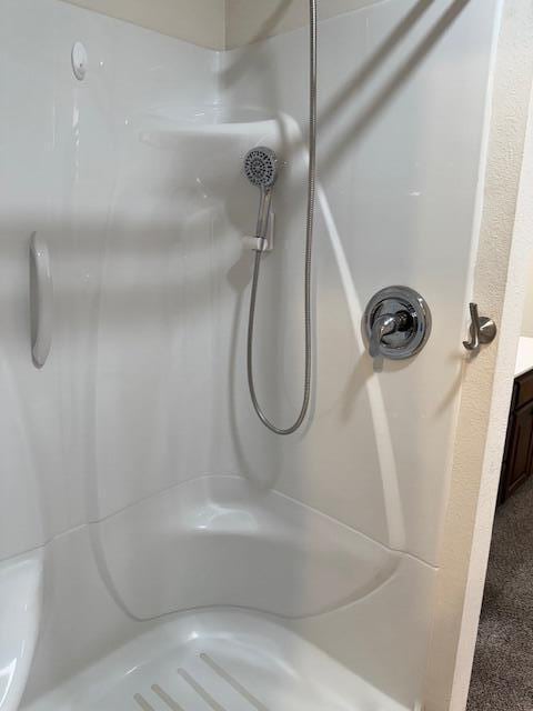 2604 Country Dr, Mountain Grove, MO 65711 - bathroom with a shower and vanity